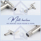 HEMOS BATHROOM FAUCET STAINLESS STEEL SUS 304 WALL HOSE BIB TAP HM-3316