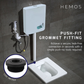 HEMOS PARTS URINAL DRAIN SEALING RUBBER RING GASKET OUTLET REPLACEMENT FOR TOILET PLUMBING HM-0087