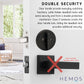 HEMOS 60-70MM SECURITY THUMBTURN & KEY DEADBOLT HOUSE DOOR LOCK HM-5401-MB,MS