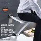 HEMOS BATHROOM STEEL NYLON WALL MOUNTED FOLDABLE SAFETY WALL STOOL SHOWER CHAIR HM-88027,88028-W