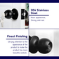 60MM SUS304 STAINLESS STEEL CYLINDRICAL HOUSE ROOM DOOR LOCK TOMBOL PINTU MATT BLACK ACL-1100