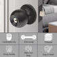60MM SUS304 STAINLESS STEEL CYLINDRICAL HOUSE ROOM DOOR LOCK TOMBOL PINTU MATT BLACK ACL-1100