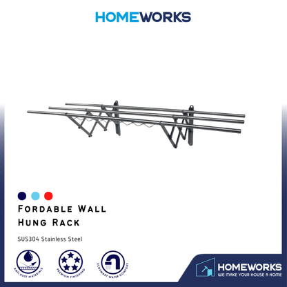 STAINLESS STEEL OURDOOR RETRACTABLE CLOTHES DRYING HANGER GMH-2500/2510