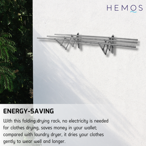 STAINLESS STEEL OURDOOR RETRACTABLE CLOTHES DRYING HANGER GMH-2500/2510