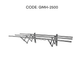 STAINLESS STEEL OURDOOR RETRACTABLE CLOTHES DRYING HANGER GMH-2500/2510