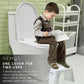 HEMOS HEAVY DUTY D SHAPE PP SOFT CLOSING SEAT COVER WITH BABY SEAT HM-0152-PP