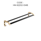 HEMOS BATHROOM FAUCET ACCESSORIES ALUMINUM BLACK GOLD CORNER BASKET CLOTHES RACK HOOKS