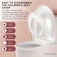 HEMOS HEAVY DUTY D SHAPE PP SOFT CLOSING SEAT COVER WITH BABY SEAT HM-0152-PP