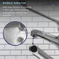 HEMOS PILLAR MEDICAL MIXER LONG HANDLE WALL MOUNT BASIN SINK TAP KEPALA PAIP HOSPITAL HM-1053,1055-C
