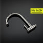 KITCHEN FAUCET STAINLESS STEEL SUS 304 WALL MOUNTED SINK TAP HM 3112