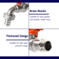 ANA 1/2" ALUMINIUM HANDLE LEVER BIB VALVE 1100-GH
