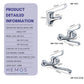 HEMOS PILLAR MEDICAL MIXER LONG HANDLE WALL MOUNT BASIN SINK TAP KEPALA PAIP HOSPITAL HM-1053,1055-C