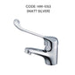 HEMOS PILLAR MEDICAL MIXER LONG HANDLE WALL MOUNT BASIN SINK TAP KEPALA PAIP HOSPITAL HM-1053,1055-C