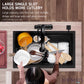 HEMOS KITHCHEN GRANITE NATURAL QUARTZ STONE 3.0MM THICKNESS KITCHEN SINK SINGLE DOUBLE BOWL BLACK