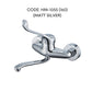 HEMOS PILLAR MEDICAL MIXER LONG HANDLE WALL MOUNT BASIN SINK TAP KEPALA PAIP HOSPITAL HM-1053,1055-C