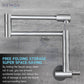 HEMOS KITCHEN FAUCET SUS 304 ROTABLE PILLAR / WALL SINK TAP KEPALA PAIP AIR DAPUR HM-18021,18022-MS