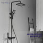 HEMOS BATHROOM FAUCET 4 MODE BRASS MIXER EXPOSED GREY & BLACK SHOWER SETS HM-19056