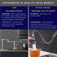 HEMOS KITCHEN FAUCET SUS 304 ROTABLE PILLAR / WALL SINK TAP KEPALA PAIP AIR DAPUR HM-18021,18022-MS
