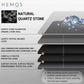 HEMOS KITHCHEN GRANITE NATURAL QUARTZ STONE 3.0MM THICKNESS KITCHEN SINK SINGLE DOUBLE BOWL BLACK