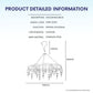 GOMEZ STEEL ROUND ANTI-WIND LOCK STOCKING HANGER WITH CLIPS PENYANGKUT STOKING GMH-2020