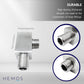 HEMOS PARTS SUS 304 SOLID WALL HANDSHOWER SUPPLY ELBOW CONNECTOR (SQUARE & ROUND) HM-0055,0081