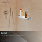 HEMOS BATHROOM FAUCET 304 STAINLESS STEEL TOWEL RACK HOLDER RAK BILIK MANDI 85SERIES