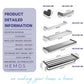 HEMOS BATHROOM FAUCET 304 STAINLESS STEEL TOWEL RACK HOLDER RAK BILIK MANDI 85SERIES