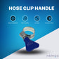 20MM PVC HANDLE HOSE PIPE CLIP WITH PVC HANDLE