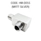 HEMOS PARTS SUS 304 SOLID WALL HANDSHOWER SUPPLY ELBOW CONNECTOR (SQUARE & ROUND) HM-0055,0081