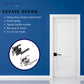 HEMOS 60-70MM TUBULAR LEVEL HANDLE DOOR LOCK KUNCI TOMBOL PINTU RUMAH SILVER BLACK GREY HM-5202,HM-5213-MS