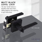 HEMOS 60-70MM TUBULAR LEVEL HANDLE DOOR LOCK KUNCI TOMBOL PINTU RUMAH SILVER BLACK GREY HM-5202,HM-5213-MS