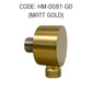 HEMOS PARTS SUS 304 SOLID WALL HANDSHOWER SUPPLY ELBOW CONNECTOR (SQUARE & ROUND) HM-0055,0081