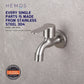 HEMOS BATHROOM FAUCET STAINLESS STEEL SUS 304 WALL BIB TAP HM-3305