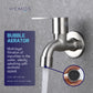 HEMOS BATHROOM FAUCET STAINLESS STEEL SUS 304  WALL HOSE TAP HM-3205-MS