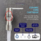 HEMOS BATHROOM FAUCET STAINLESS STEEL SUS 304  WALL HOSE TAP HM-3205-MS