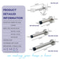 HEMOS STAINLESS STEEL DOOR STOPPER/WITH HOOK WALL MOUNTED ANTI-NOISE PENYUMBAT PINTU HM-5905,5906