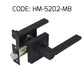 HEMOS 60-70MM TUBULAR LEVEL HANDLE DOOR LOCK KUNCI TOMBOL PINTU RUMAH SILVER BLACK GREY HM-5202,HM-5213-MS