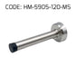 HEMOS STAINLESS STEEL DOOR STOPPER/WITH HOOK WALL MOUNTED ANTI-NOISE PENYUMBAT PINTU HM-5905,5906