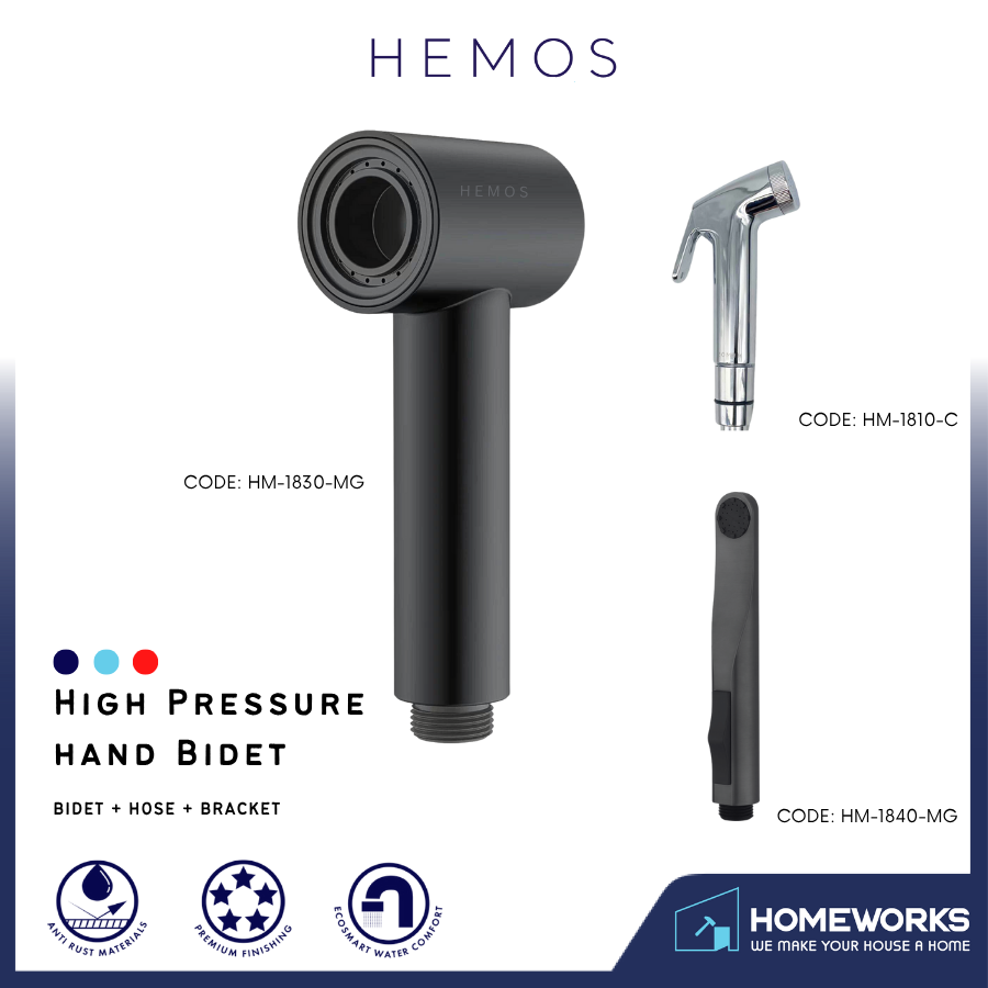 HEMOS BATHROOM FAUCET ABS 120CM HAND BIDET SETS HM-1810,1830,1840