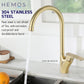 HEMOS KITCHEN FAUCET STAINLESS STEEL SUS 304 PILLAR SINK TAP KEPALA PAIP DAPUR HM-18024