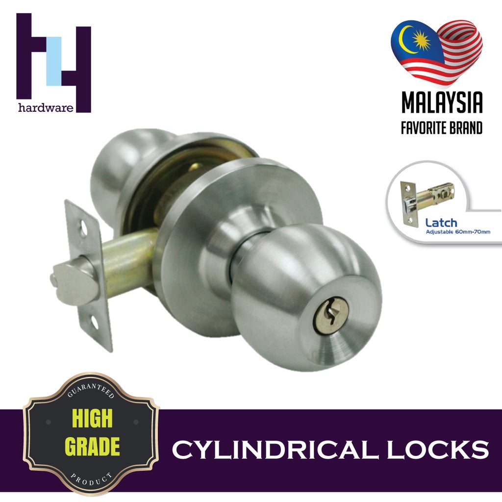 CYLINDRICAL HOUSE ROOM DOOR LOCK TOMBOL PINTU TC5580