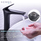 HEMOS BATHROOM BRASS MIXER CONCEALED WALL BASIN TAP KEPALA PAIP AIR 13SERIES (MATT GREY, BLACK)