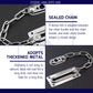 HEMOS HEAVY DUTY SECURITY DOOR CHAIN/SWING BAR DOOR LOCK/DOOR BOLTS LATCH ANTI-THEFT FOR HOME