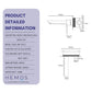 HEMOS BATHROOM BRASS MIXER CONCEALED WALL BASIN TAP KEPALA PAIP AIR 13SERIES (MATT GREY, BLACK)