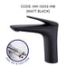 HEMOS BATHROOM BRASS MIXER CONCEALED WALL BASIN TAP KEPALA PAIP AIR 13SERIES (MATT GREY, BLACK)