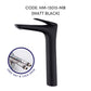 HEMOS BATHROOM BRASS MIXER CONCEALED WALL BASIN TAP KEPALA PAIP AIR 13SERIES (MATT GREY, BLACK)