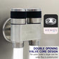 HEMOS BATHROOM FAUCET SUS 304 MINI MULTI-FUNCTION TWO WAY TAP WASHING MACHINE DUAL VALVE HM-3627