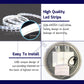 600/700/800MM LED LIGHT WALL MOUNTED ROUND MIRROR MATT FINISHING LAMPU CERMIN DINDING HM-YKL01