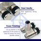 HEMOS BATHROOM FAUCET SUS 304 MINI MULTI-FUNCTION TWO WAY TAP WASHING MACHINE DUAL VALVE HM-3627