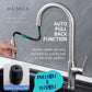 HEMOS KITCHEN FAUCET SUS 304 PULL OUT FLEXIBLE MIXER HOT COLD WATER KEPALA PAIP SINKI HM-51011,19034